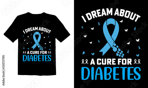 Diabetes Awareness t shirt design, Or Diabetes Awareness poster design, Diabetes Awareness quotes, Diabetes Awareness typography.