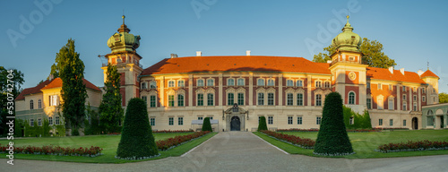 Castle in Lancut, also Lubomirski and Potocki Castle in Łańcut - a former magnate residence located in Łańcut, Poland. photo