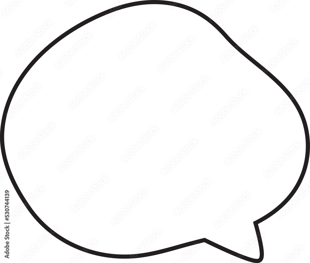 Hand drawn speech bubbles. Doodle illustration. Hand drawn speech bubbles. Doodle illustration.