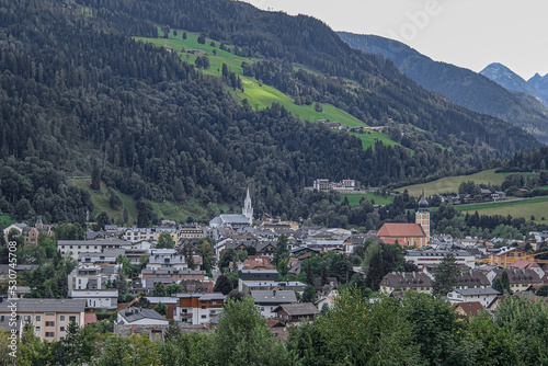 The town of Schladming, Styria, Austria