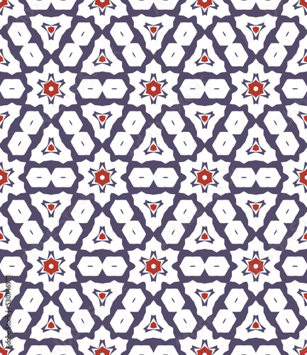 Geometric pattern. Seamless vector background. Ethnic graphic design.