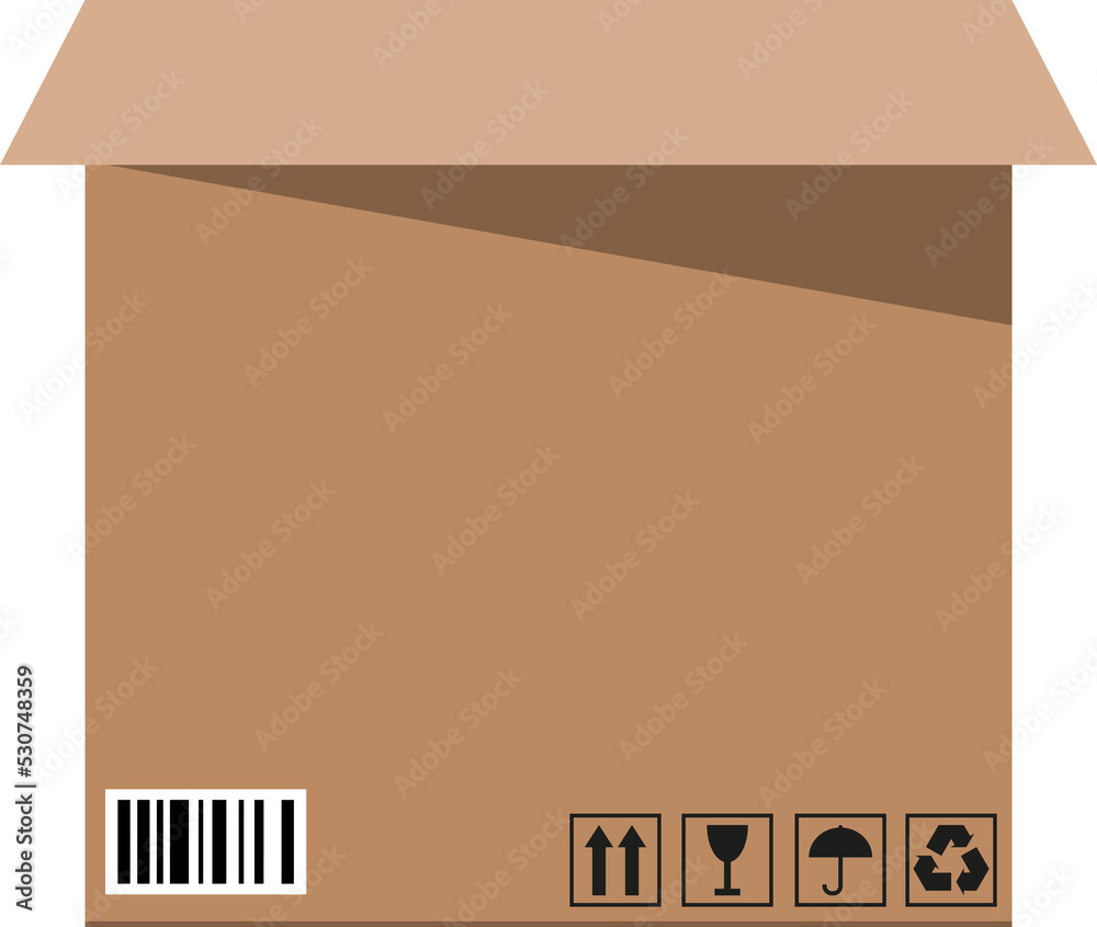 Cardboard box for transportation Cardboard box for transportation