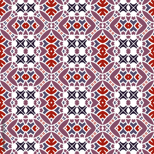 Geometric pattern. Seamless vector background. Ethnic graphic design.