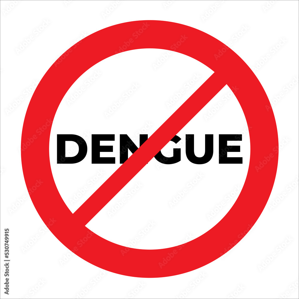 no dengue sign