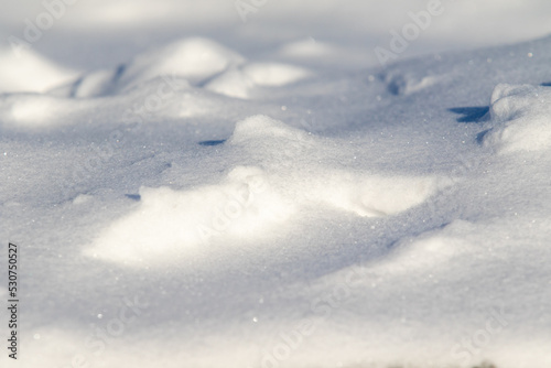 Snow ice, blizzard, snowy background. © Prikhodko
