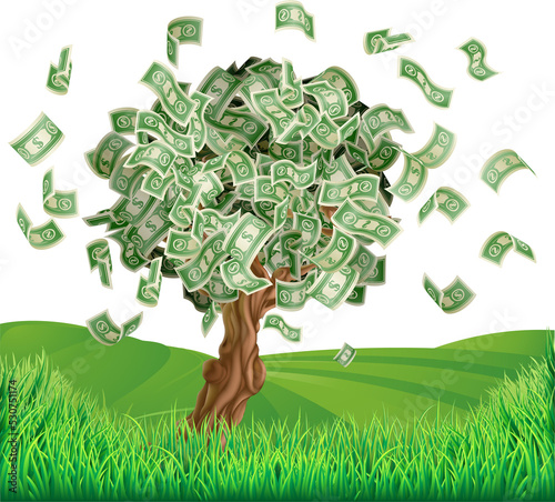 Money Tree Concept