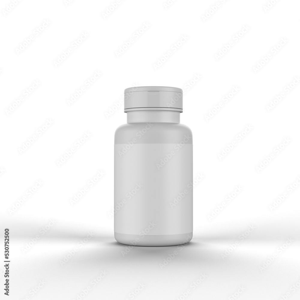 Matte Pill Bottle PNG no background with label Matte Pill Bottle PNG no background with label