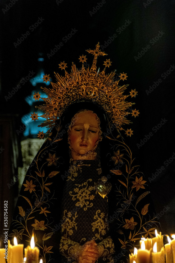 Imagen de Nuestra Señora de la Soledad, En Toledo	
