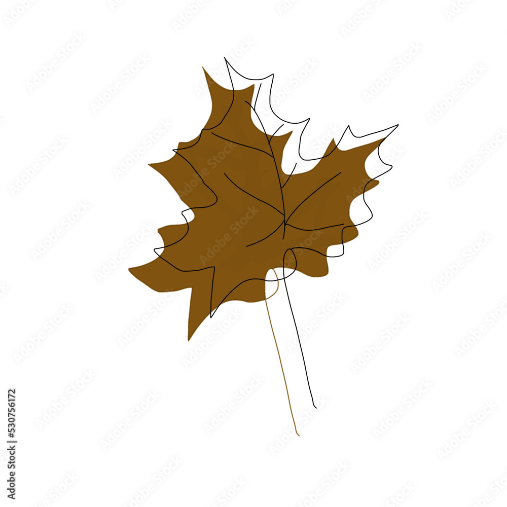 Fototapeta premium Leaf Icon