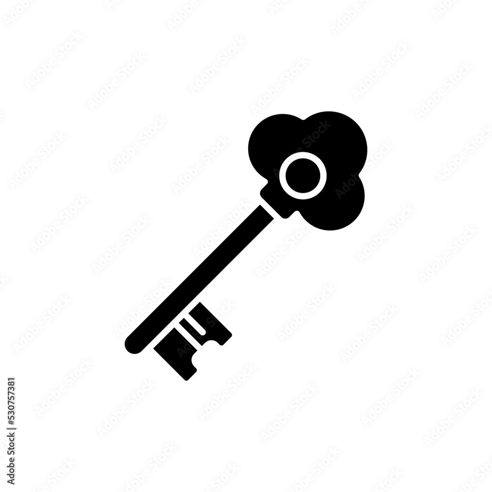 Key icon design template vector illustration Key icon design template vector illustration