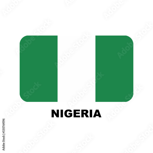 Oficial national flags of the world. Nigeria country. Design rectangular. Vector Isolated on a blank background which can be edited and changed colors. Free Download Oficial national flags of the world. Nigeria country. Design rectangular. Vector Isolated on a blank background which can be edited and changed colors. - GFXLoad