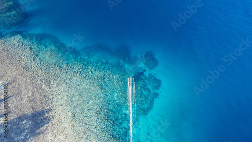 Drone shots Togean /Unauna - Indonesia photo