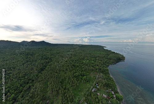 Drone shots Togean /Unauna - Indonesia photo