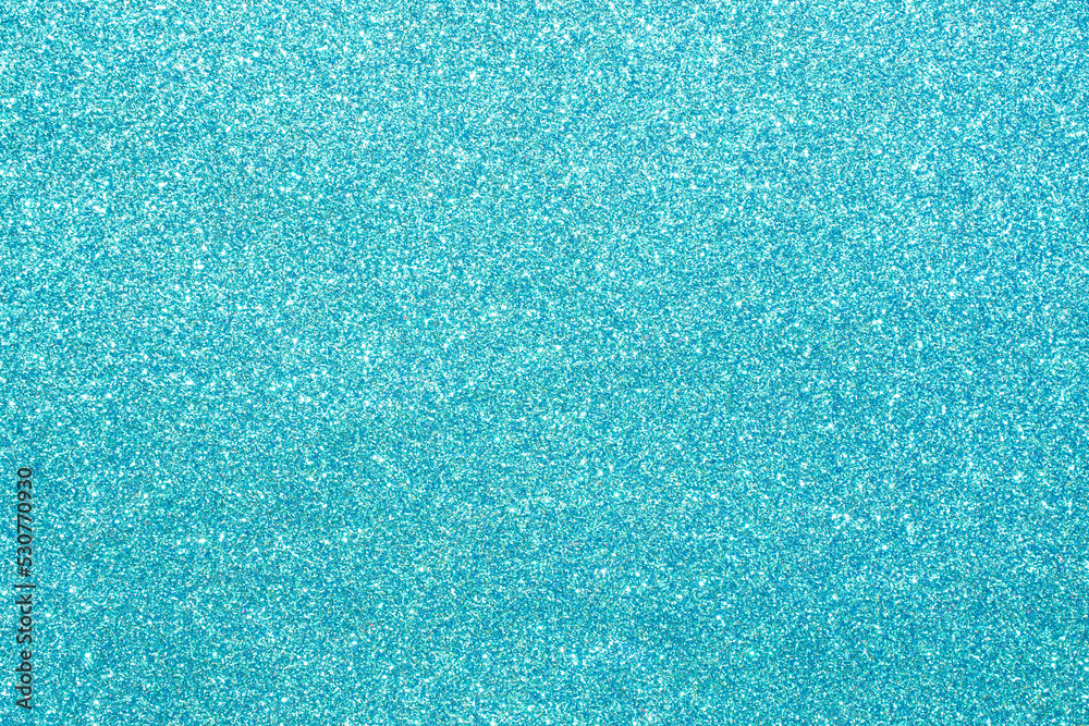 Obraz premium Blue silver gilter background bokeh. Gilter background.