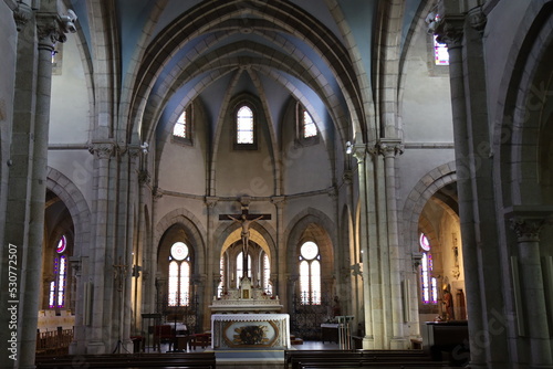 Eglise Saint Melaine  village de Mo  lan sur Mer  d  partement du Finistere  Bretagne  France