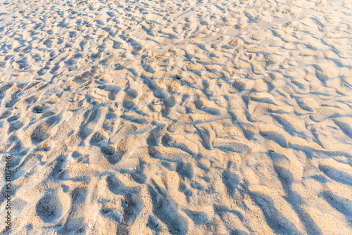 Sea sand floor.sand on the beach as background..Background image