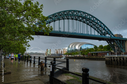 Tyne Bridge and Sage Centre in Newcastle