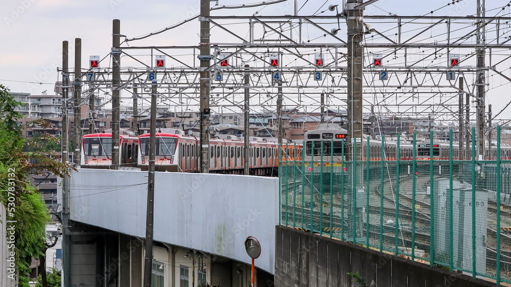 電車の車庫 電車の車庫
