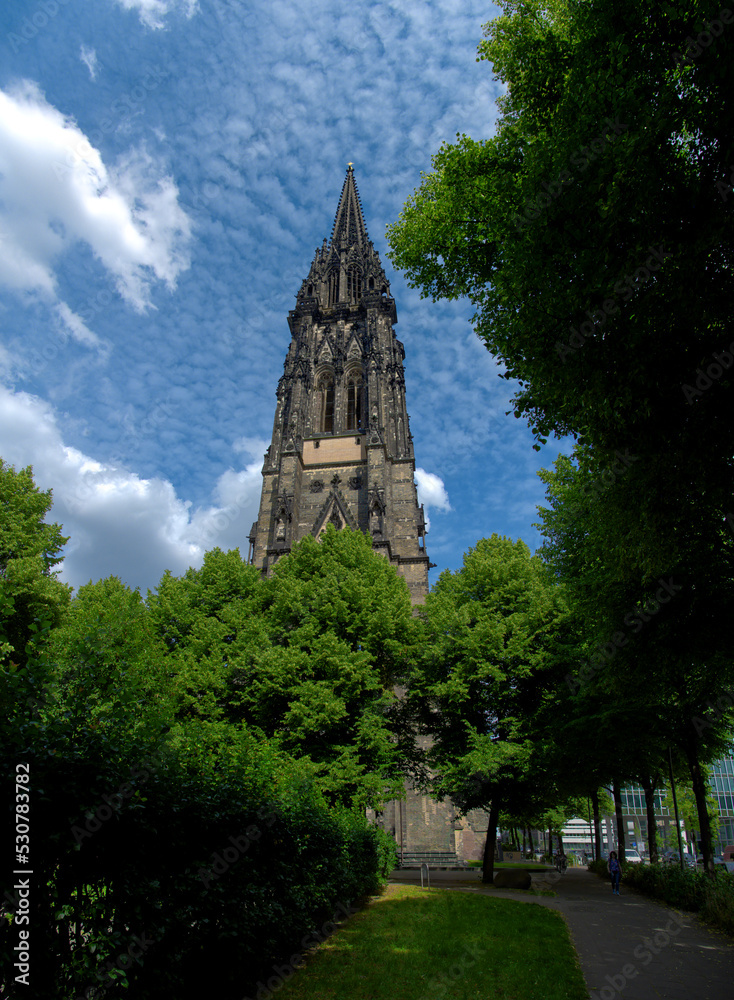 St. Nikolai Church in Hamburg St. Nikolai Church in Hamburg