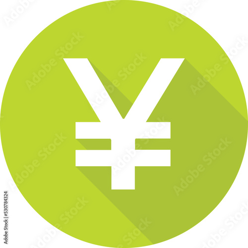 Yen Colored Vector Icon 