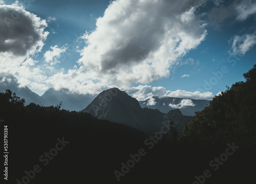 Piton d'Anchaing, île de La Réunion