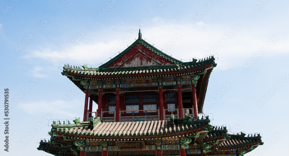 Naklejka premium Chinese temple