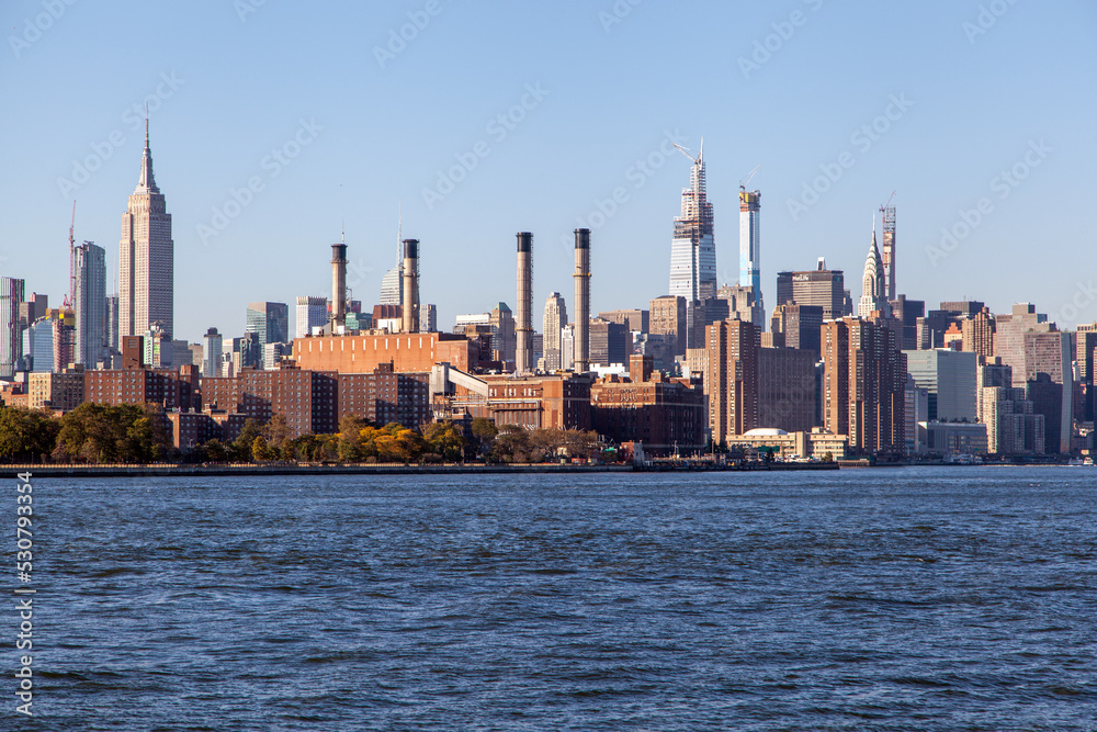 Naklejka premium view of Manhattan