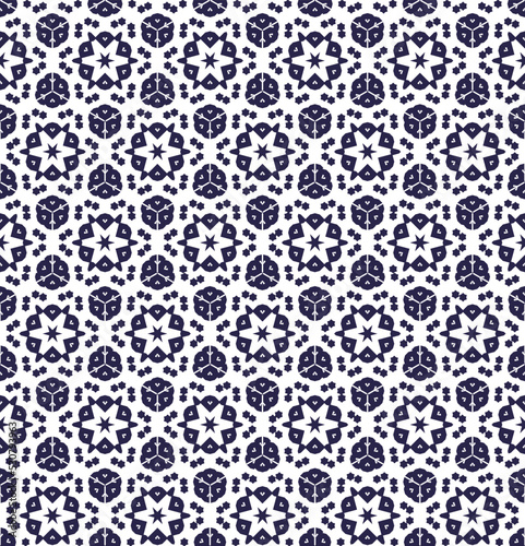 Abstract geometric pattern. A seamless background, vintage texture.