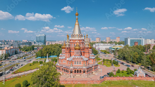 Cathedral of the Holy Archangel Michael. The Cathedral of the Izhevsk Diocese of the Russian Orthodox Church, located in Izhevsk.