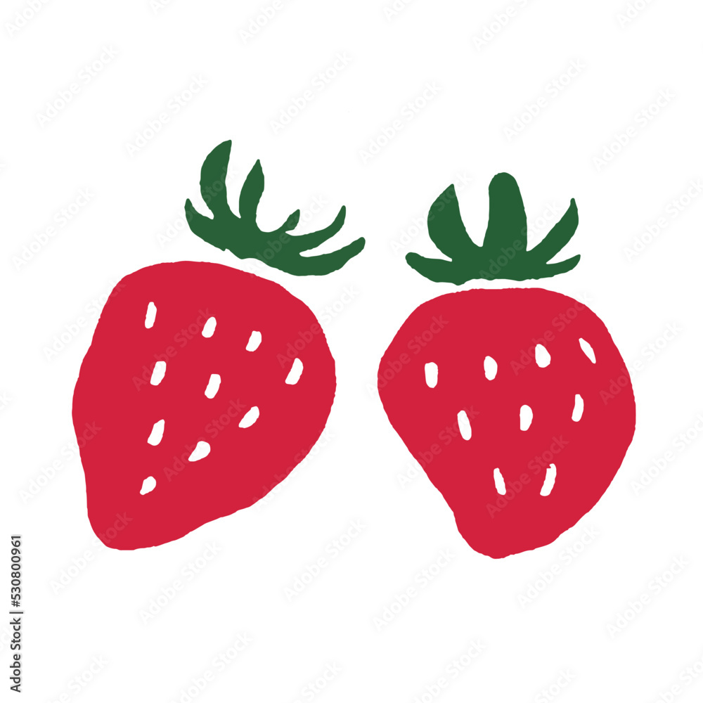 かわいくておしゃれなイチゴのイラスト(ベクター)
かわいくておしゃれなイチゴのイラスト(ベクター)