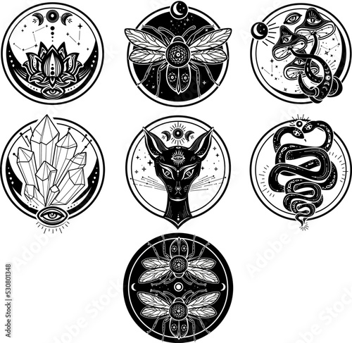 Mystical and Esoteric elements Magic