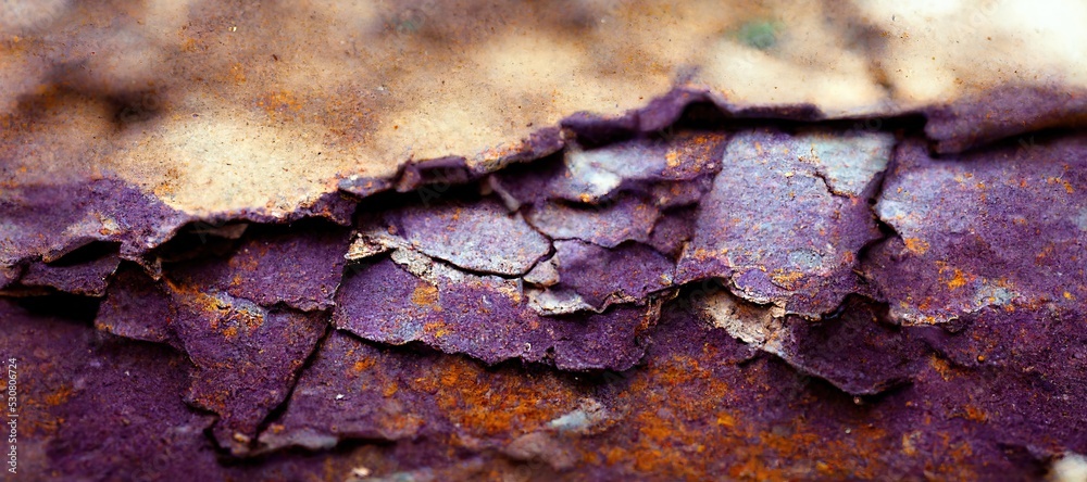 Amethyst colored granite rock layers, highly detailed up close low angle surface macro. vibrant background with intense saturated colors. Amethyst colored granite rock layers, highly detailed up close low angle surface macro. vibrant background with intense saturated colors.