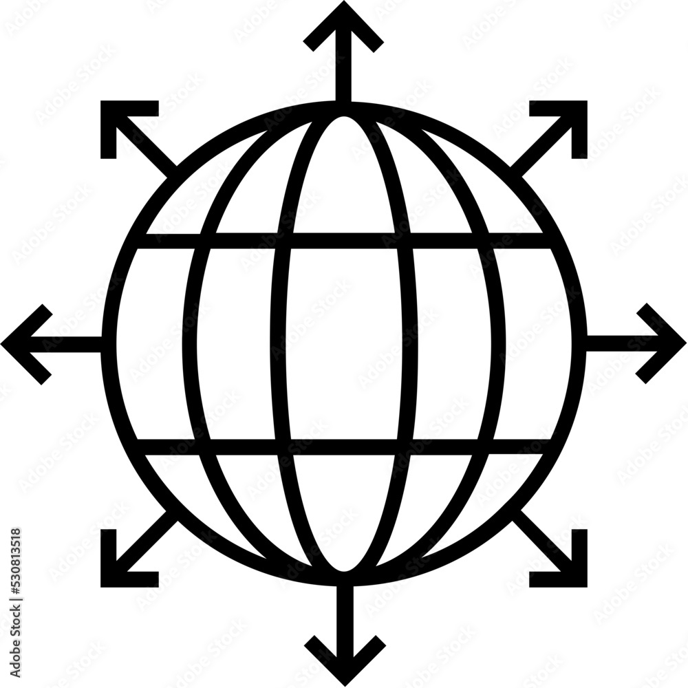 Affiliate Marketing Line Vector Icon Affiliate Marketing Line Vector Icon
