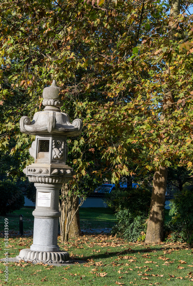 stone lantern stone lantern