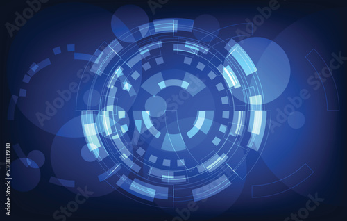 Abstract Circular Cyber Technology Background
