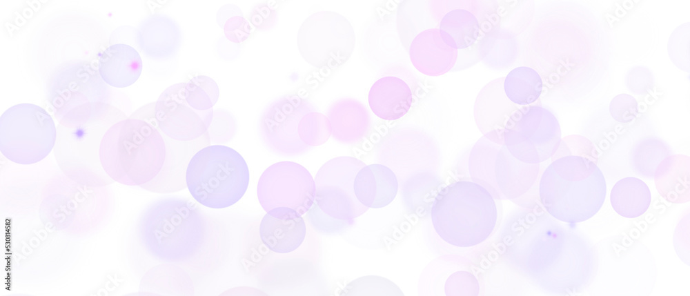 Abstract  bokeh pattern for design and background. Illustration of a Valentine's Day hearts background banner - Illustration