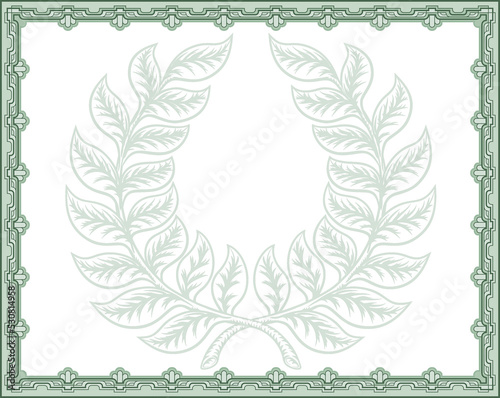 Laurel Wreath Certificate B...