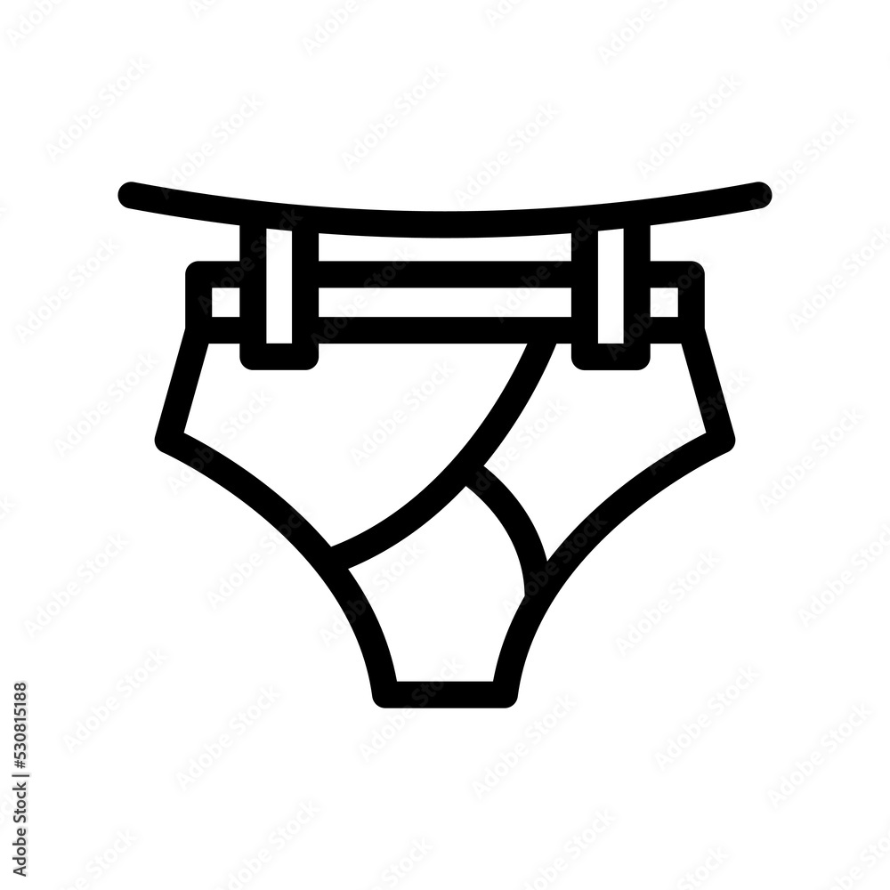 underwear line icon illustration vector graphic underwear line icon illustration vector graphic