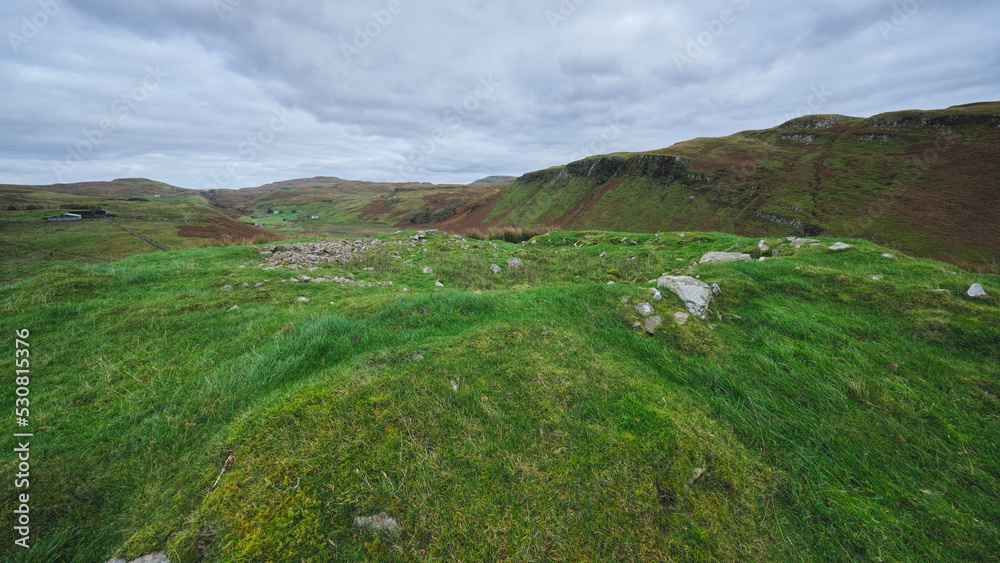 Fototapeta premium Dun Garsin broch, Isle of Skye
