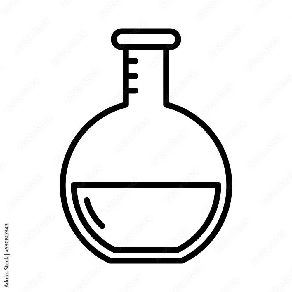 Obraz premium Laboratory Flask Icon