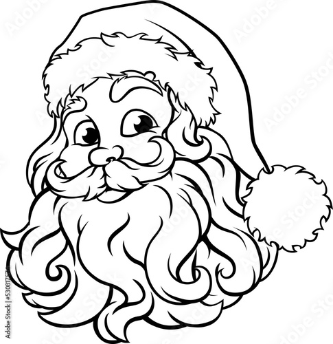 Santa Claus Christmas Illus...
