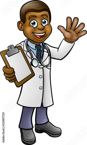 Doctor Cartoon Character