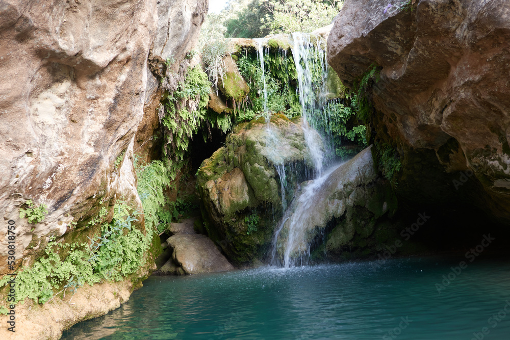 The Guadalquivir river as it passes through the Utrero ridge in the