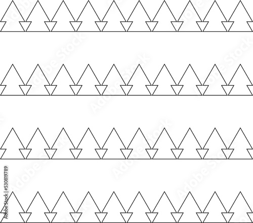 Seamless geometric pattern
