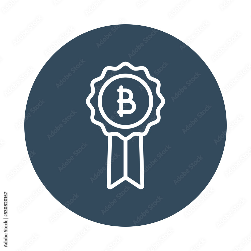 Bitcoin badge Vector Icon which is suitable for commercial work and easily modify or edit it
Bitcoin badge Vector Icon which is suitable for commercial work and easily modify or edit it