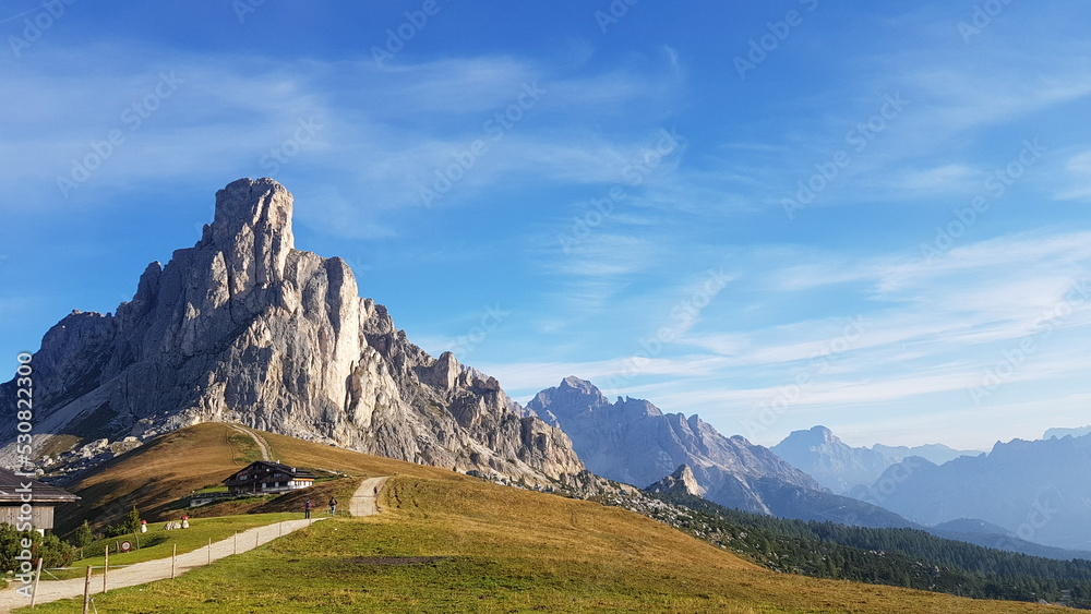 Landscape in the Dolomites