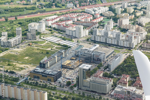 aerial view of the Warsaw © Michał Kozera