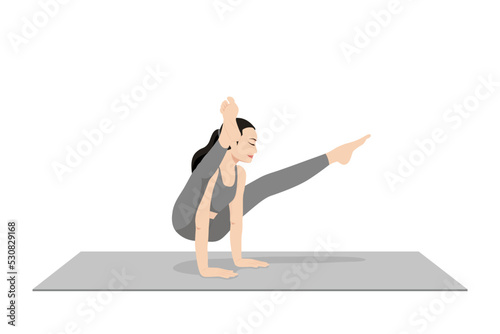 Firefly Pose, Tittibhasana