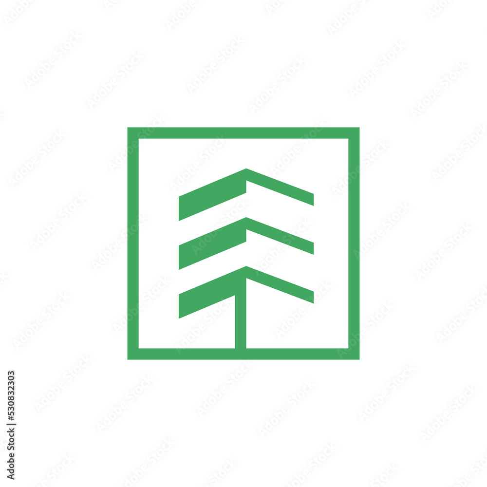 apartment building logo vector illustration isolated design