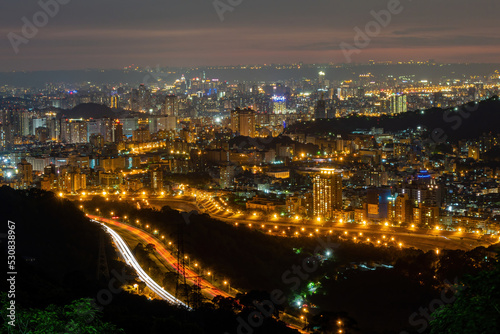 Beautiful aerail cityscape from Wenshan District © Kit Leong